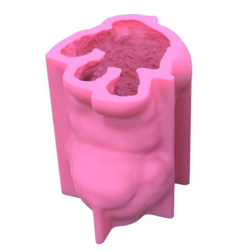 Siy Cetakan Resin Epoksi Bentuk Anjing Besar 3D Untuk DIY Perhiasan