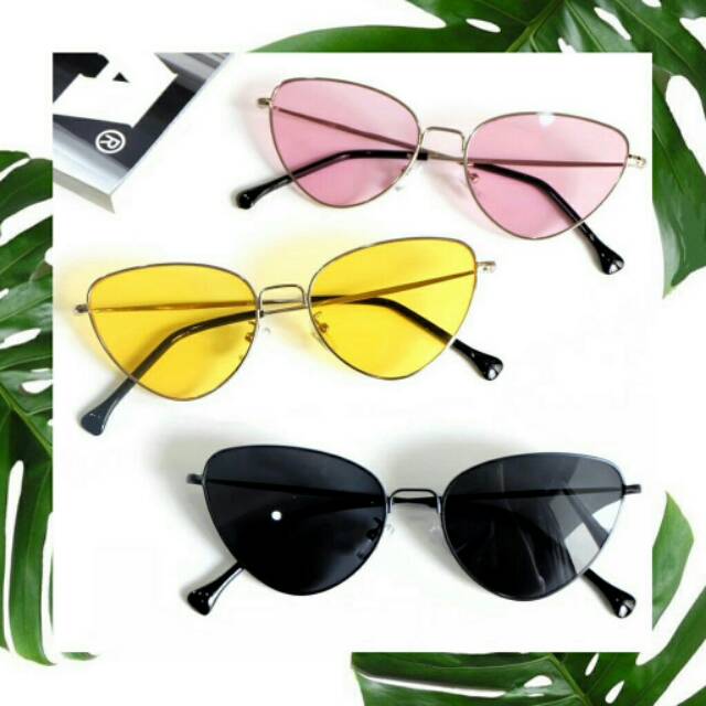 Demon cat eye sunglasses / kacamata cat eye