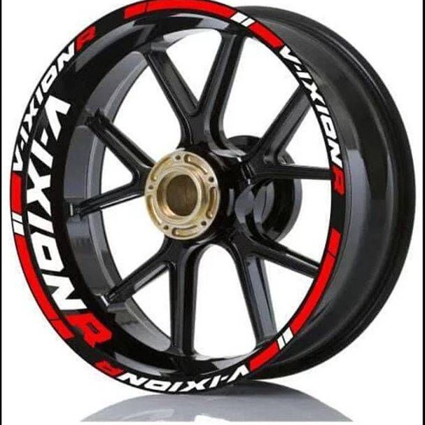 Stiker velg Vixion R
