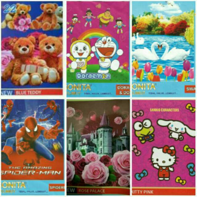 Selimut bonita disperse uk 160x200