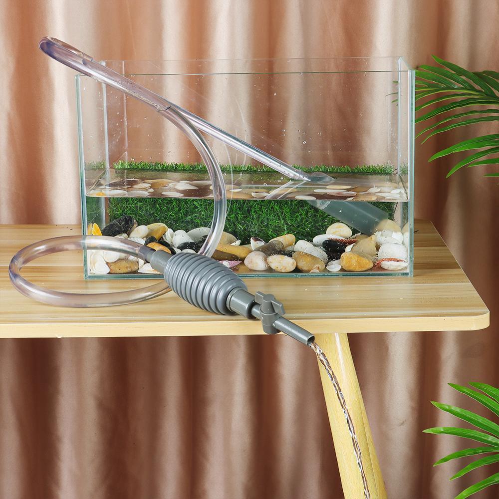 Solighter Fish Tank Water Changer Portable Pembersih Aksesoris Handheld Water Changer Pump