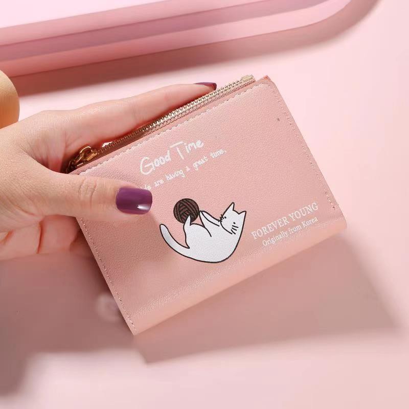 (27AN.ID) Dompet Lipat Wanita AS3011 Dompet Wanita import Murah Lipat Kecil Lucu & Cantik Real Pict-2