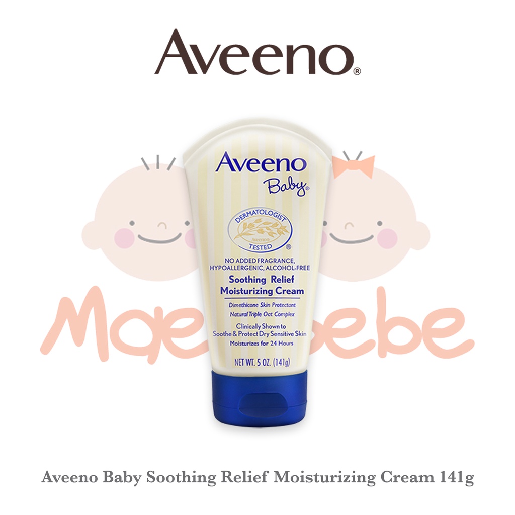 [PROMO] Aveeno Baby Soothing Relief Moisturizing Cream 141gr