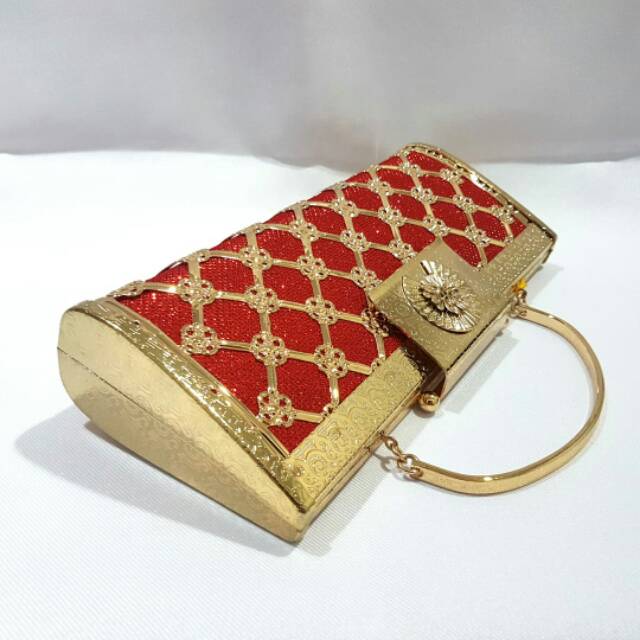 Clutch Pesta Farnell Tangan  Import Tas Kondangan Import Wanita 2579