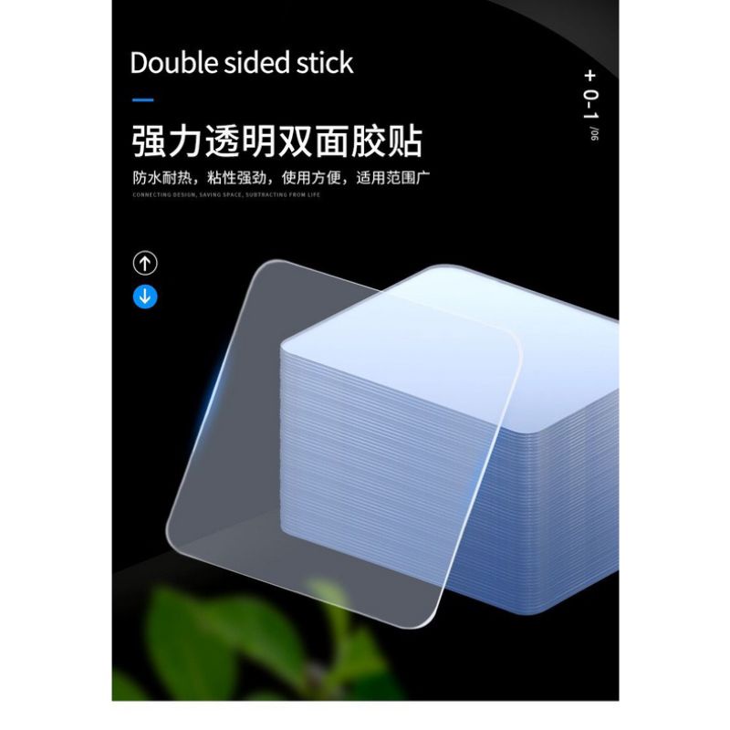 

10pc Perekat Multifungsi Lem Transparan Double Lem