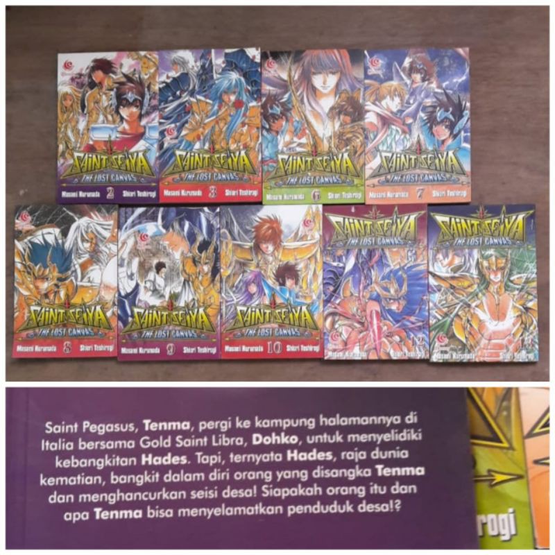 Komik Cabutan Saint Seiya Lost Canvas