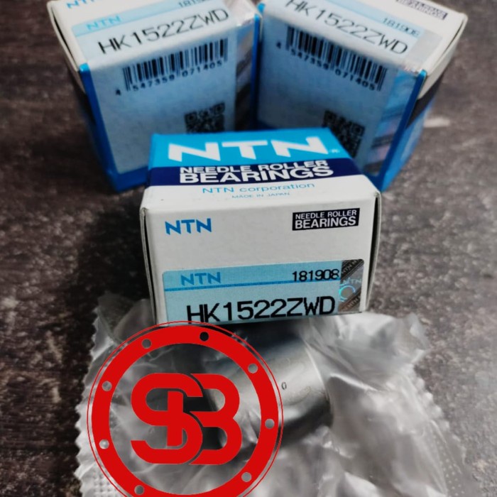 Needle Bearing HK 1522 ZWD NTN ORIGINAL