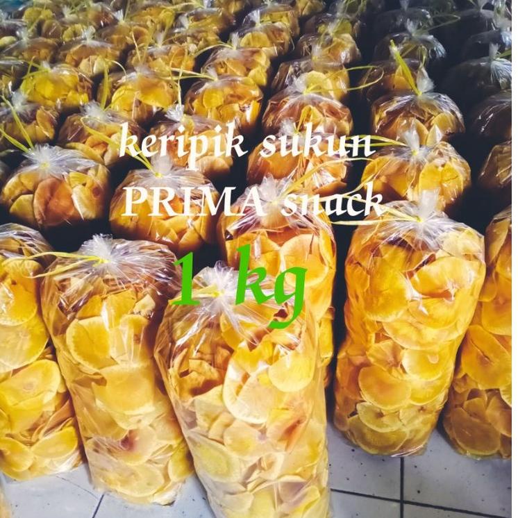 

tmr82 KERIPIK SUKUN 1kg / keripik gurih&renyah rasa bawang [akhir]