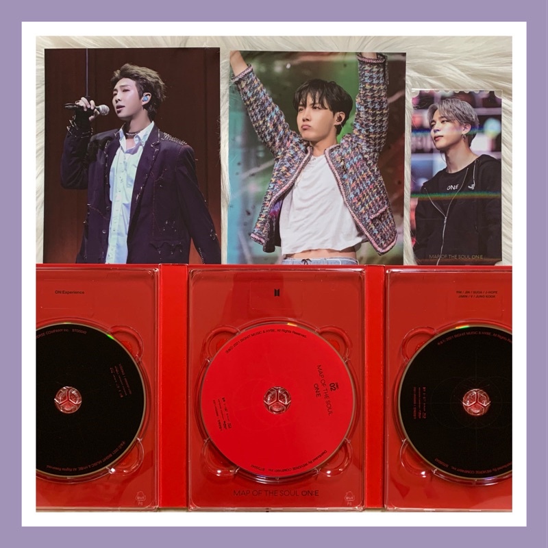 SHARING OFFICIAL BLURAY DVD BTS MAP OF THE SOUL : ONE