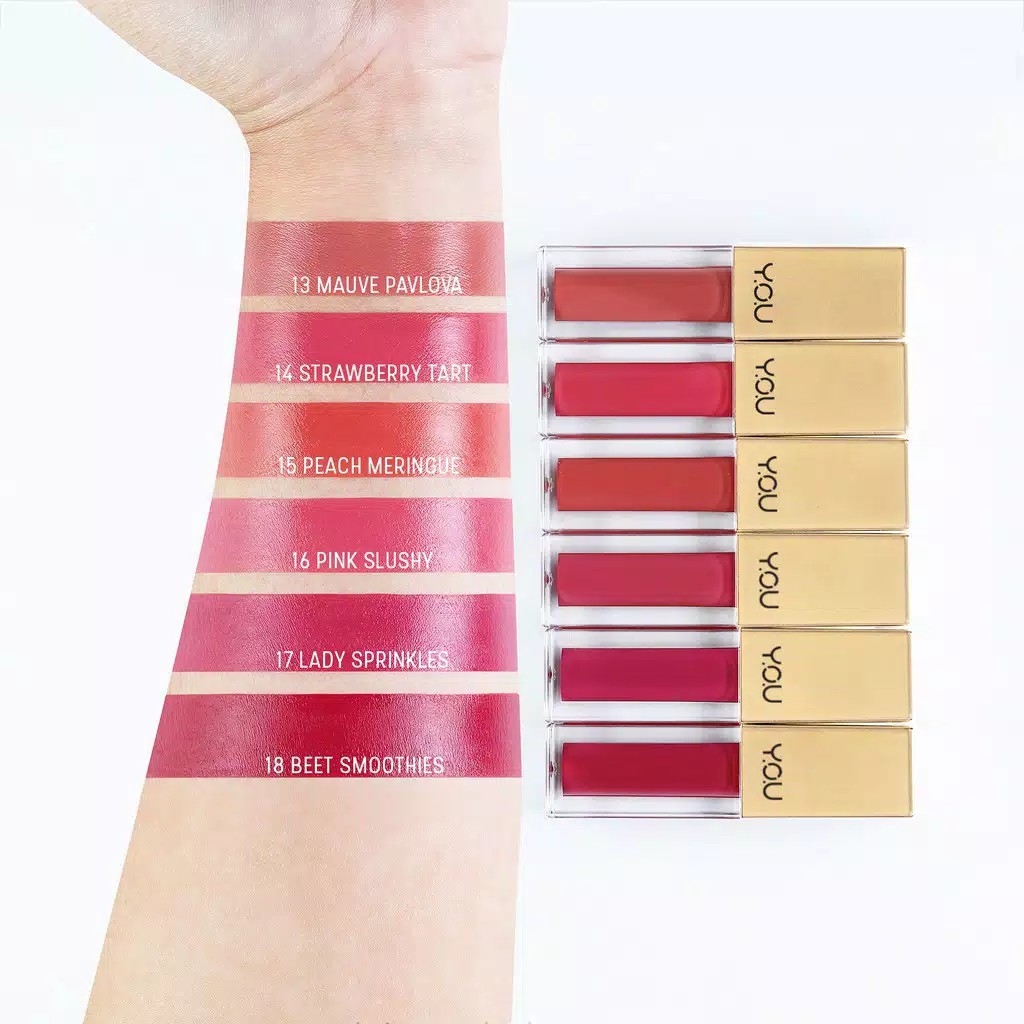 Lip cream Prilly Semi matte YOU The Gold One New Rouge Satin Lip Cream YOU. ROUGE SATIN YOU Y.O.U