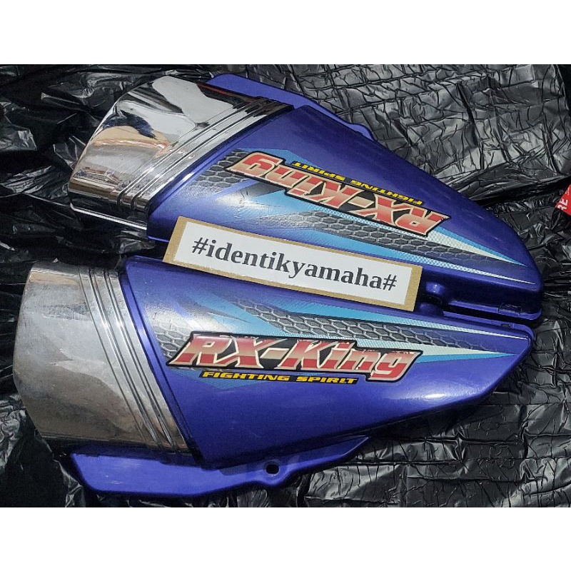 Box aki rx king 2005 biru cover side rx king 2005 biru original seken