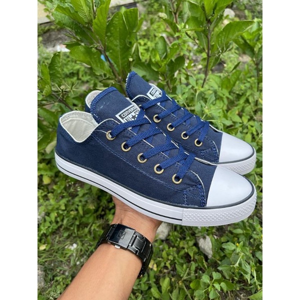 SEPATU SNEAKER CONVERSE EB KANCING GOLD PRIA WANITA