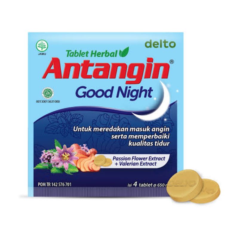 Antangin Good Night Tablet / Obat Tidur Herbal