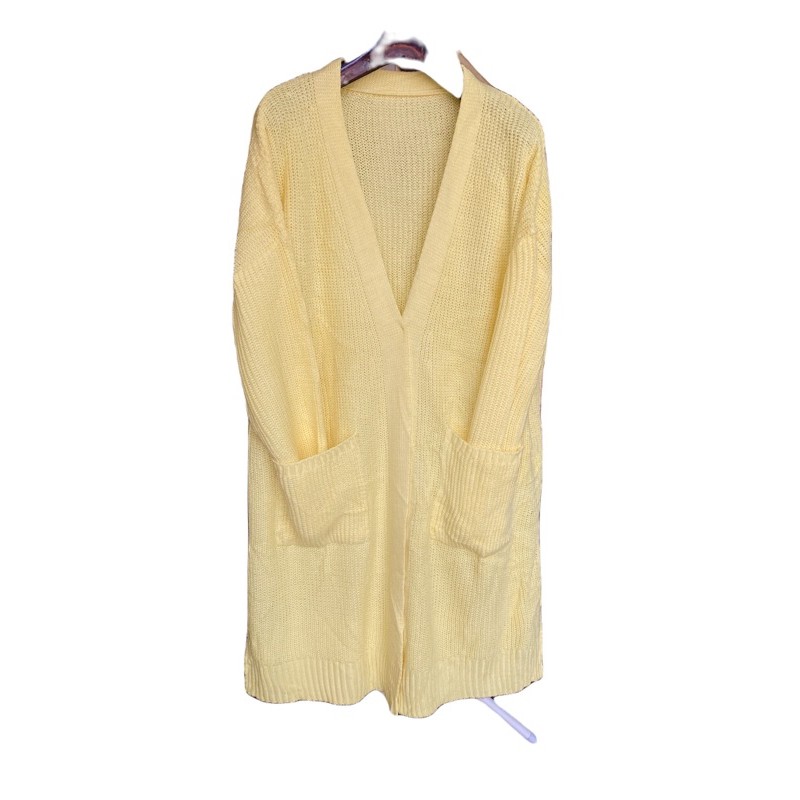 cardigan knit baby yellow
