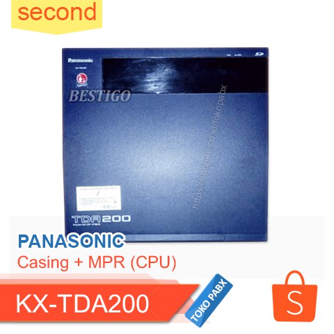 Casing KX-TDA200 Pabx Panasonic include MPR (CPU) Second