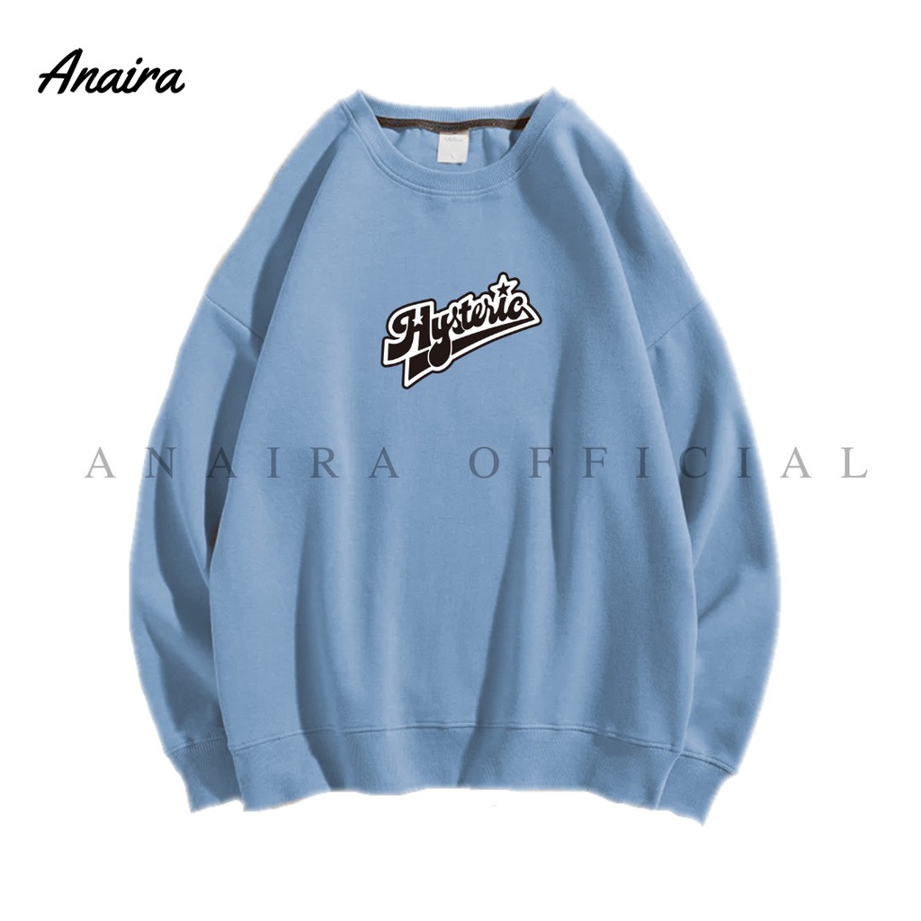 HYSTERIC SWEATER CREWNECK WANITA ANAIRAOFFICIAL