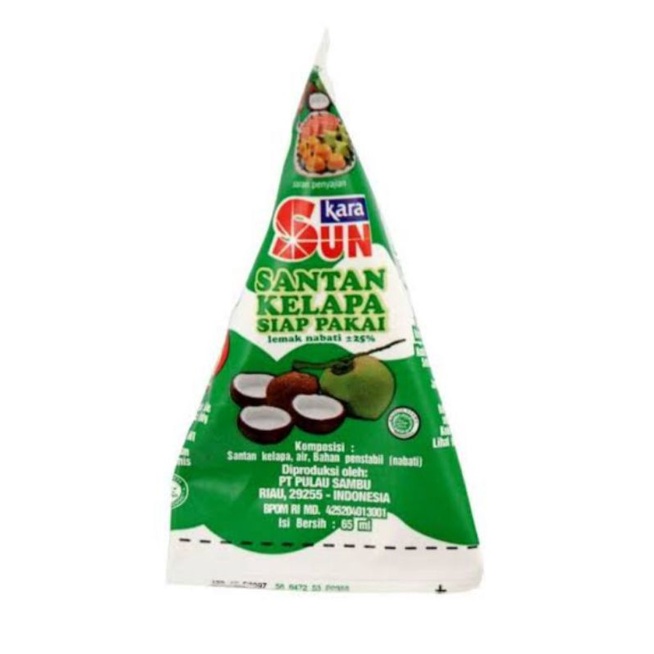 

Sun Kara Santan Kelapa Kemasan 65ml