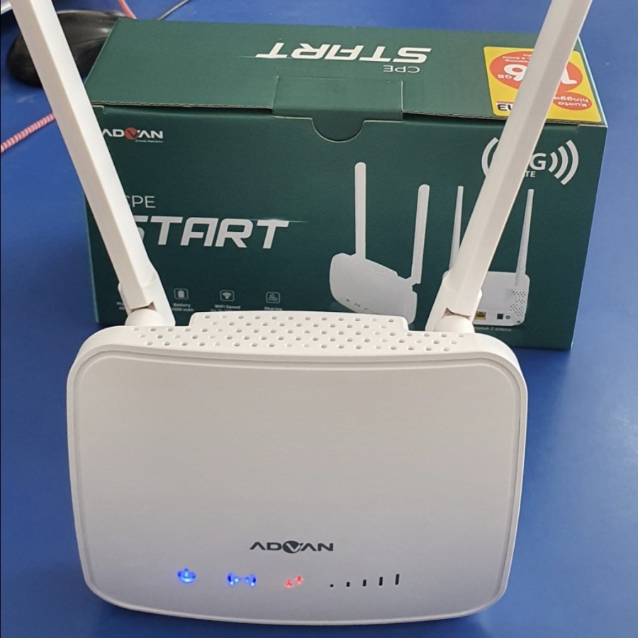 MODEM WIFI 4G TELKOMSEL ORBIT DATA 50GB ADVAN CPE HYBRID ROUTER LAN &amp; 4G LTE