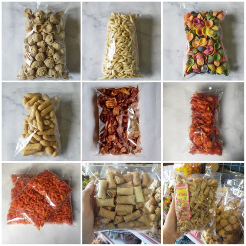 

SNACK AF KILOAN KERIPIK KERUPUK KACANG KUE KERING CURAH MURAH 500GR