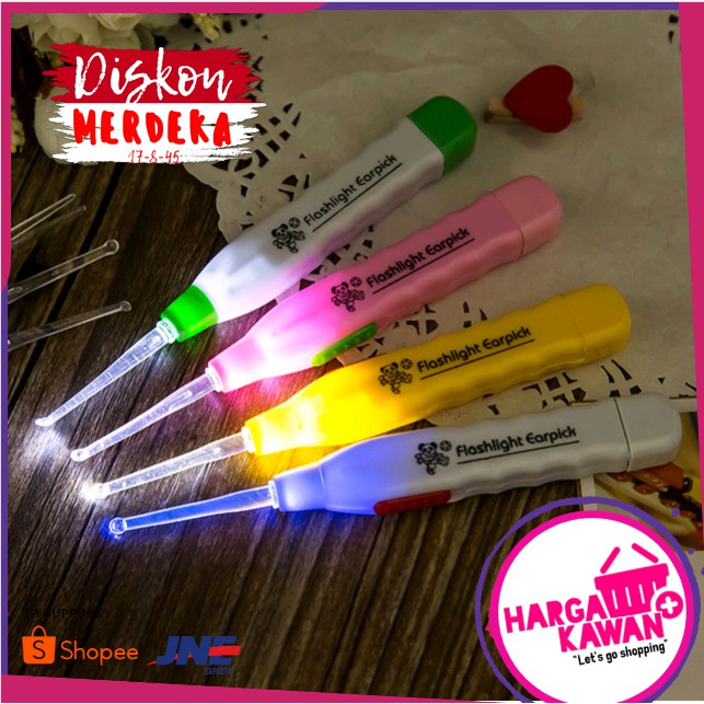 Korek Kuping LED (b4k)