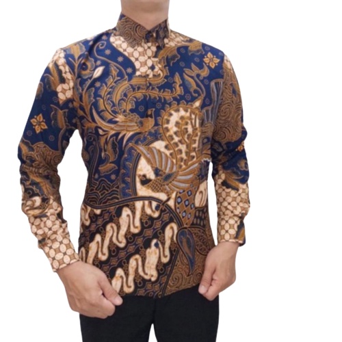 VIO ROLDAN Kemeja Batik Sim Fit  Premium Mewah Keren Modern