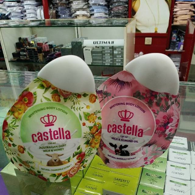 Castella whitening body lotion 150ml