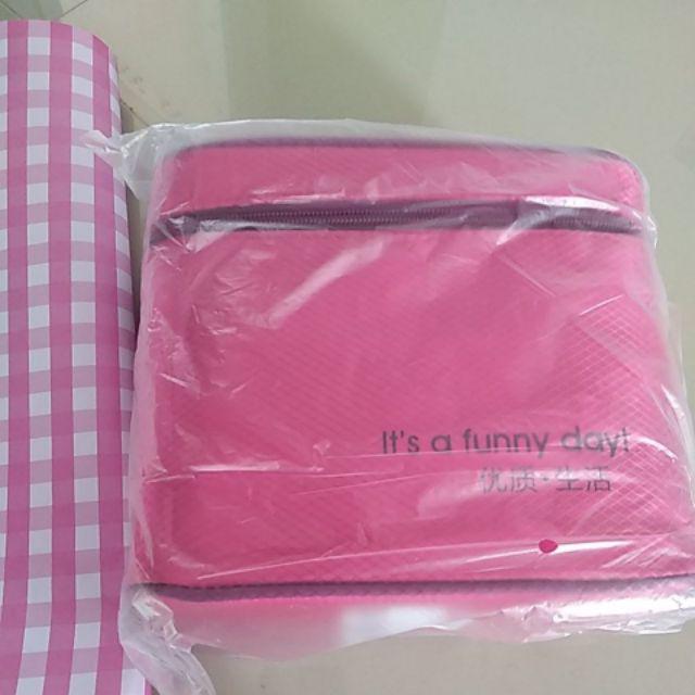 Lunch Box Yooyee 596 Set 910ml Pink