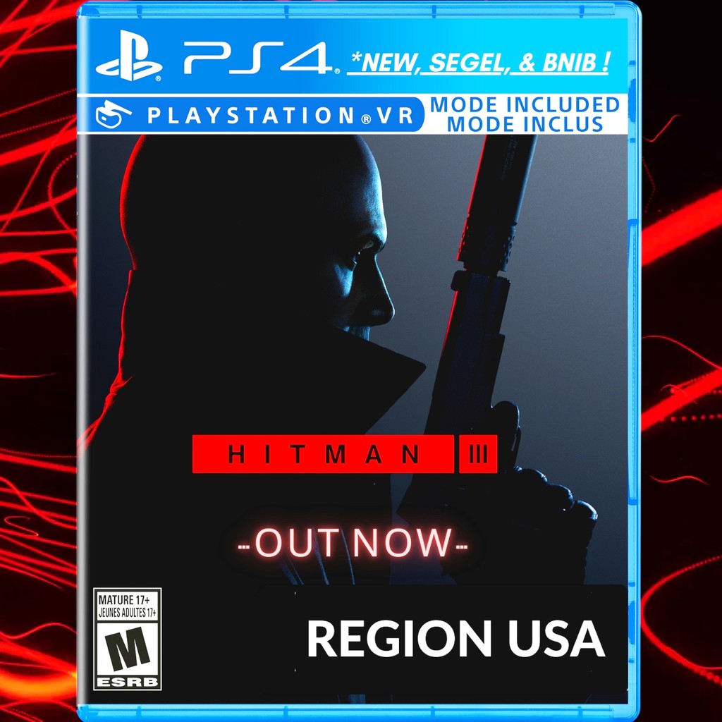 ⭐ HITMAN™3 ⭐ for PS4™ & PSVR™ | kaset bd dvd cd game games ps4 ds4 ps ds playstation dualshock dual 