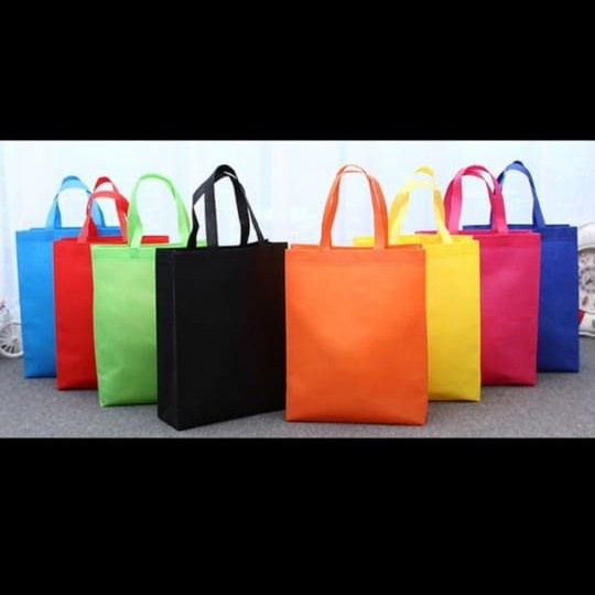 

NEW tas goodie bag kantong 25x35x8 - Biru