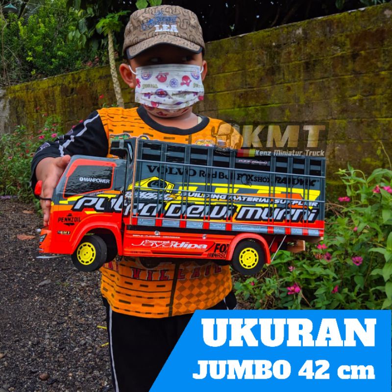MINIATUR TRUK OLENG SUPER DETAIL UKURAN BESAR