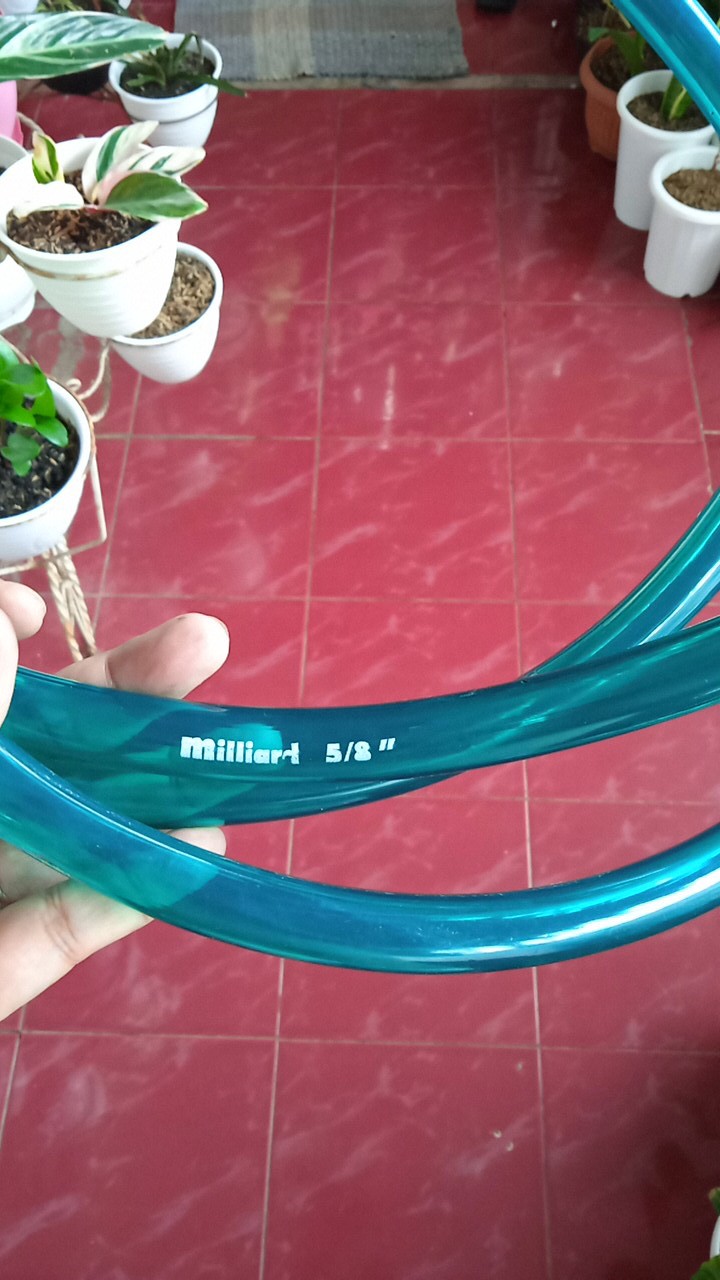 Selang Canister 12/16 Hijau Transparan Per3meter