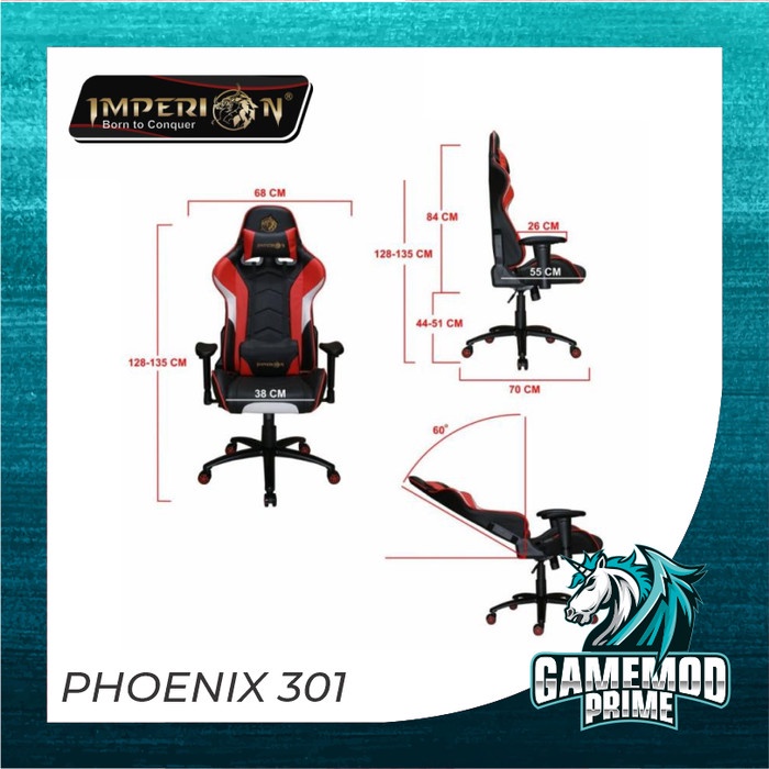 Kursi Gaming Chair Imperion Imperion 301