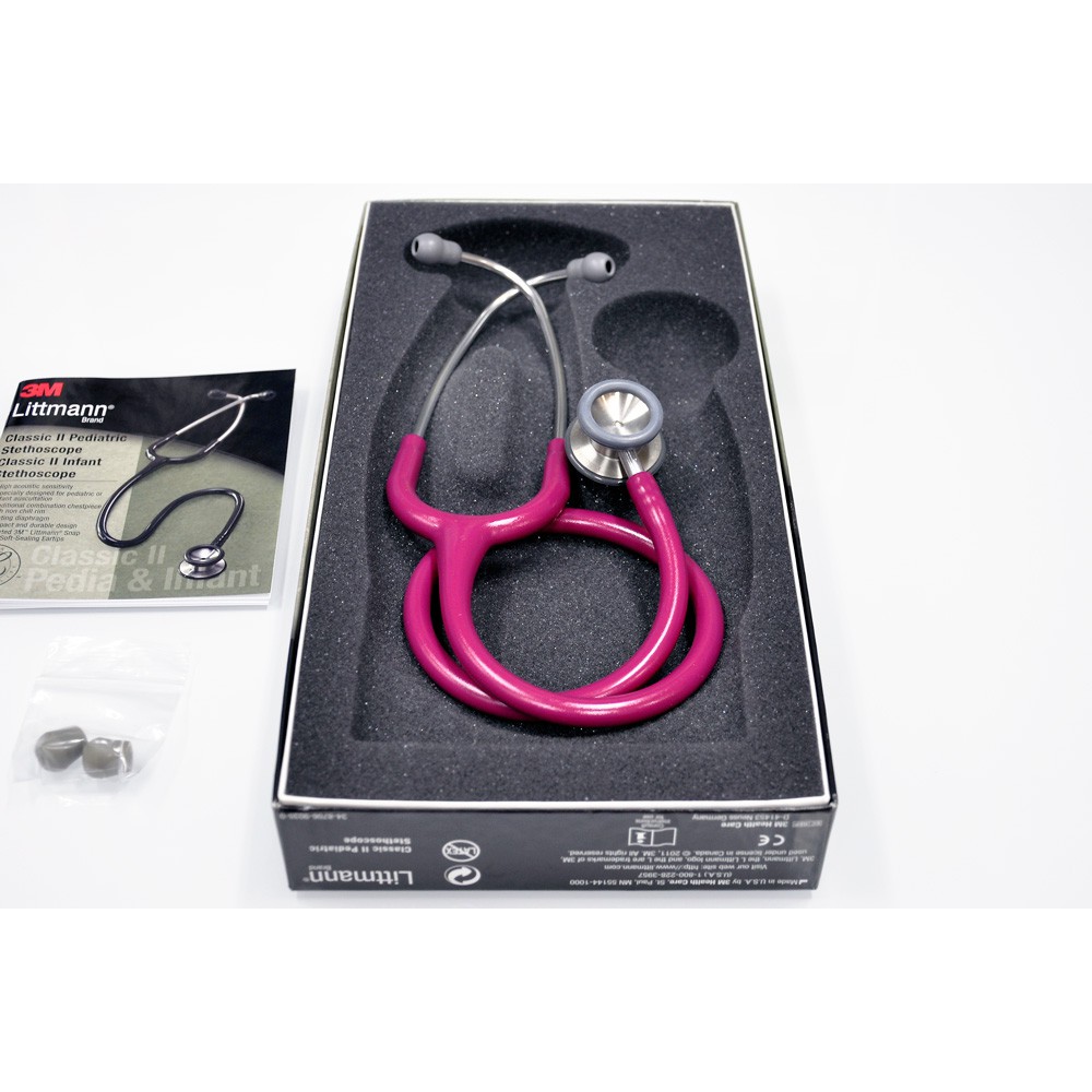 LITTMANN CLASSIC II Stetoskop PEDIATRIC ANAK - RASPBERRY