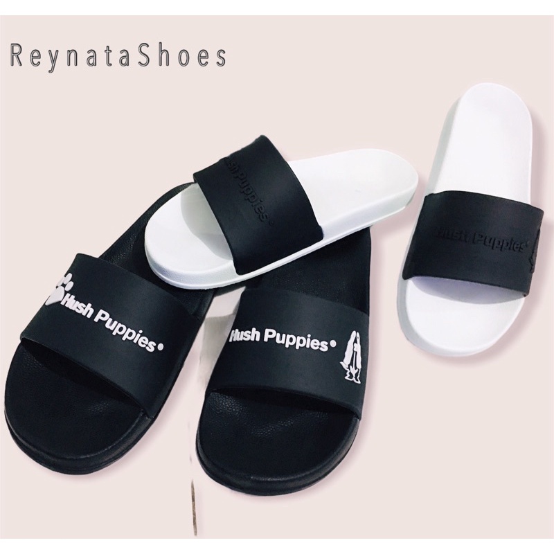 ReynataShoes - (COD) Sandal Flat Wanita Dewasa Karet Couple HSPPS Mix White 36 - 43 kekinian