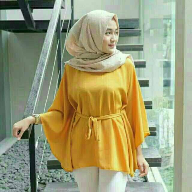 fashionshop119 Clove Blouse / Clove / Clove Top / Atasan Wanita / Atasan Polos (fs)