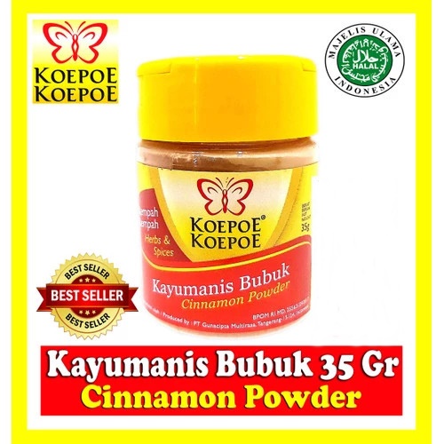 

Kopoe KOEPOE KOEPOE Kupu Kupu Kupukupu KAYU MANIS Cinnamon Bubuk Powder 35gr 35 gr gram