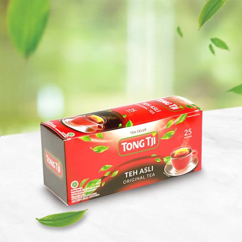 Tong Tji Black Tea / Teh Hitam non Amplop 25s, Teh Celup per Pack