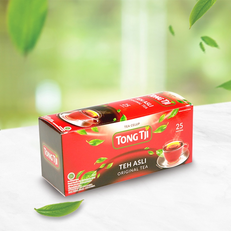 

Tong Tji Original Tea non Amplop 25s, Teh Celup per Karton isi 50 pack