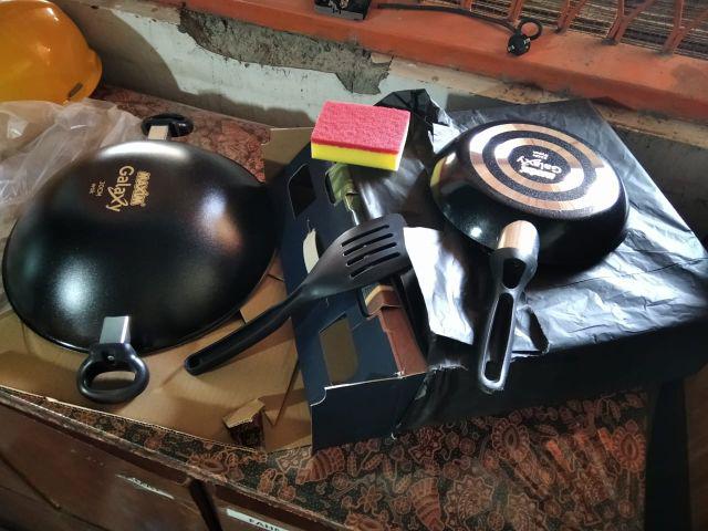 Maxim Gal2set Galaxy 30 Cm Wok 22 Cm Fry Pan