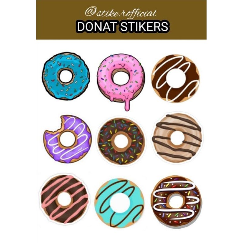 

✨DONAT STIKERS✨