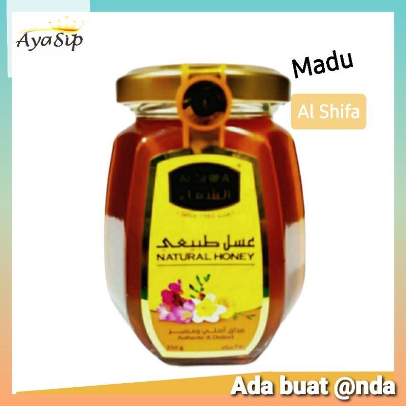 

Madu Al Shifa 250gr/Madu Kesehatan Pria dan Wanita/Madu Asli Arab/Madu Original