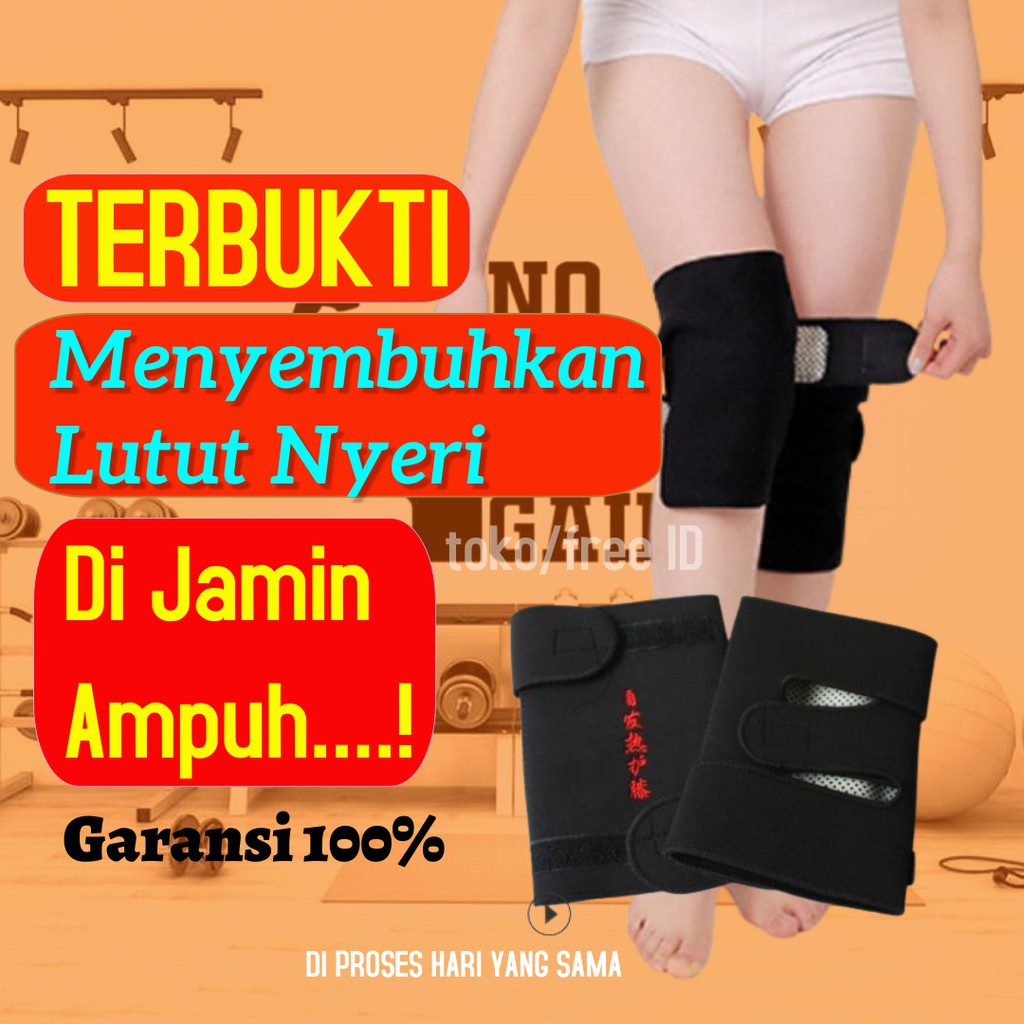 Deker Lutut Pelindung Lutut Kesehatan Alat Terapi Pemanas Pembalut Lutut Kneepad Knee Penyembuh