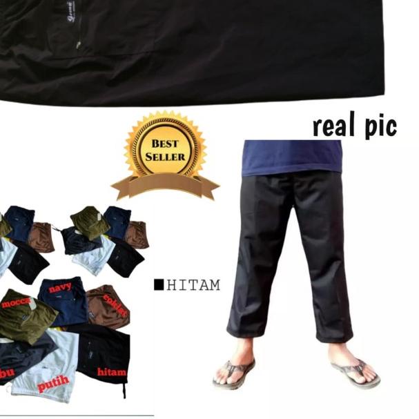 ♣ Celana pangsi sirwal celana komprang - Putih ➷