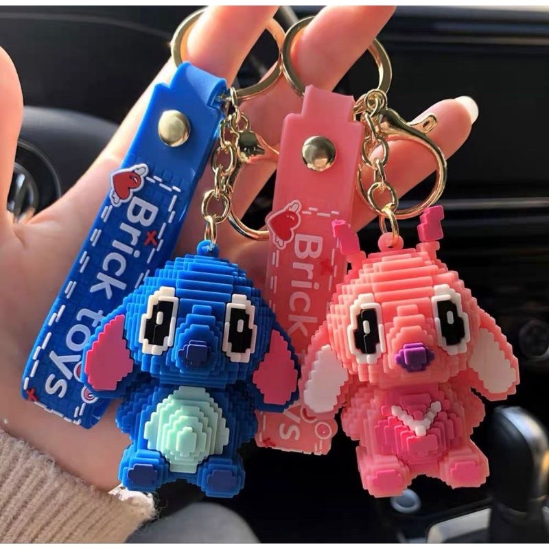 Gantungan Kunci Blok Lego / Gantungan Kunci Karakter Model Blok Lego