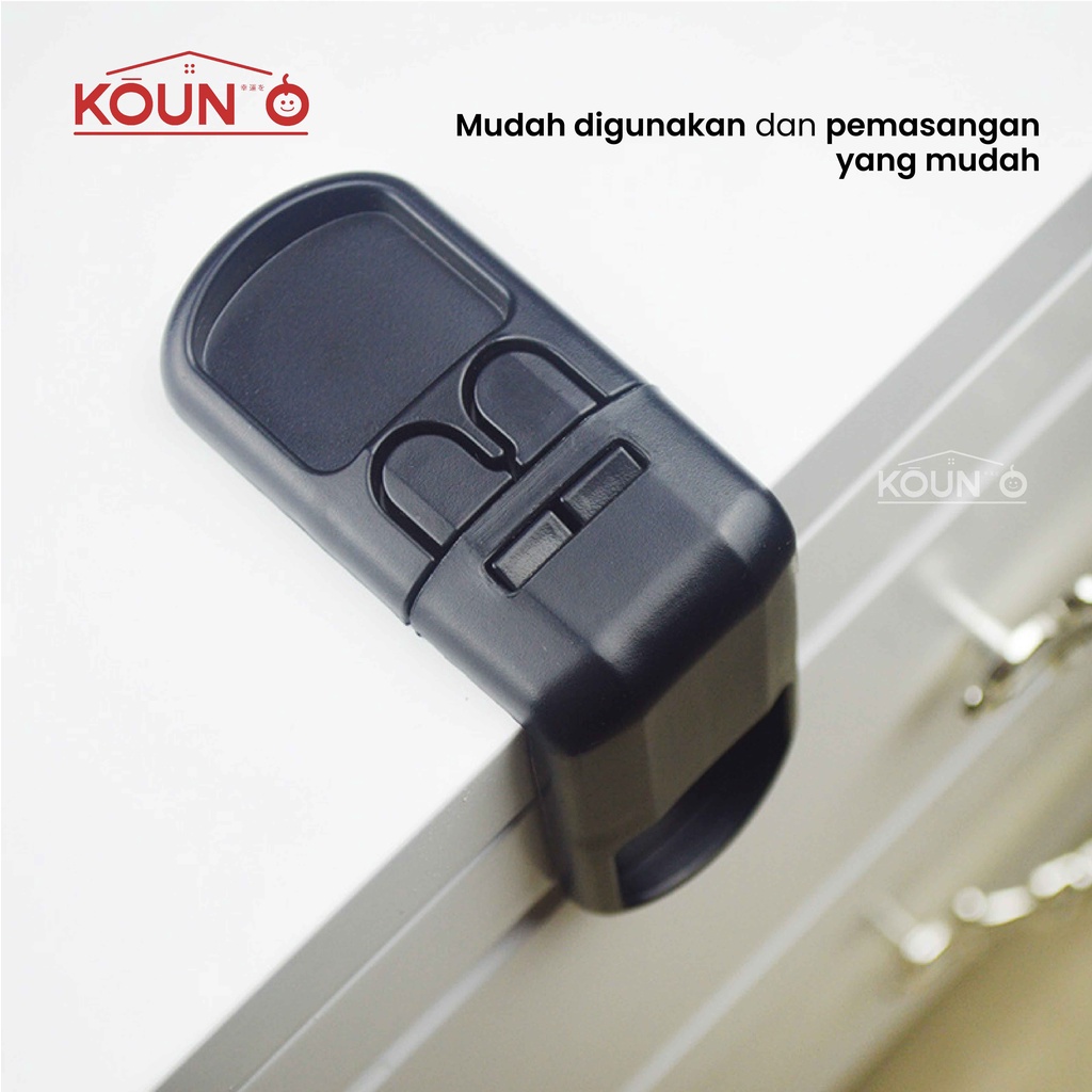 Pengaman Pintu Laci Lemari Pengunci Rak dan Kunci Lemari Anak Bayi Baby SAFETY LOCK BABY CHILD