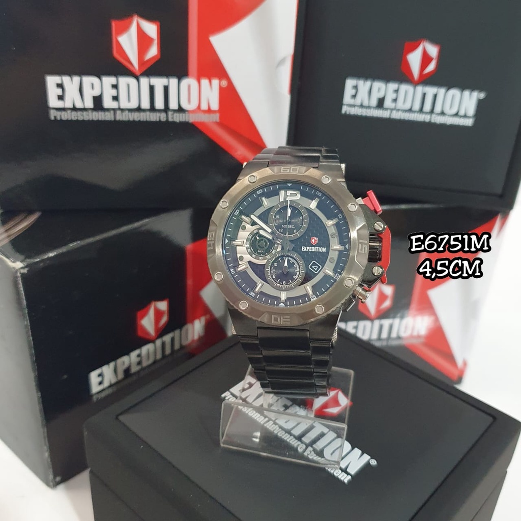 PROMOOO JAM ORIGINAL 100% EXPEDITION GARANSI 1TAHUN E6751M