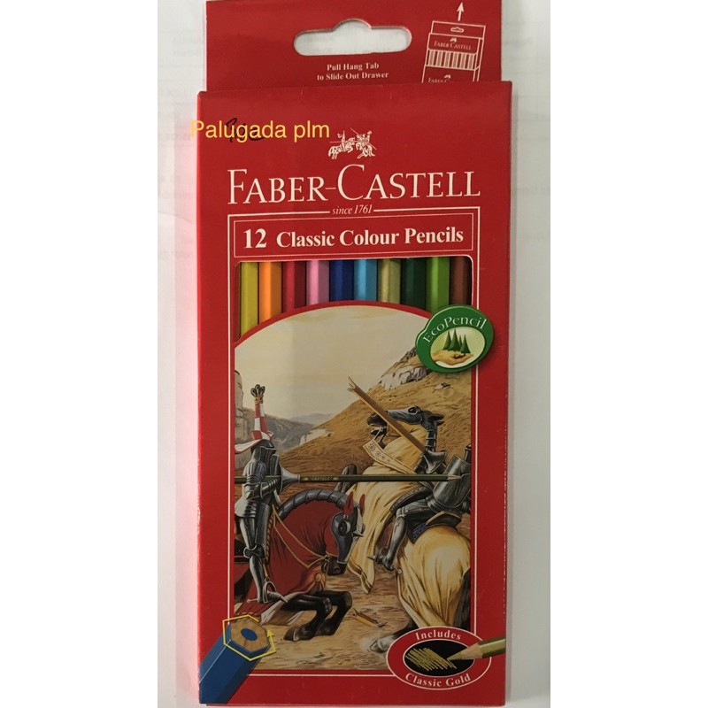 

PENSIL WARNA FABER CASTELL 12 panjang
