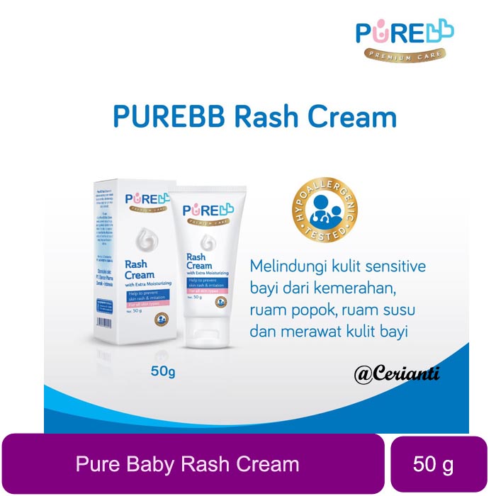 Pure BABY PURE BB Rash Cream 50gr Pure Baby_Cerianti