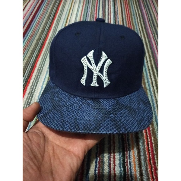 Topi Snapback MLB NY Yankees Original Second