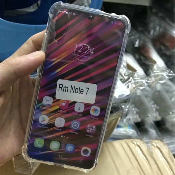 Anticrack Xiaomi Redmi note 7 Pro Redmi 7 Silikon Case Jelly Bening lembut transparan Lembut Lentur